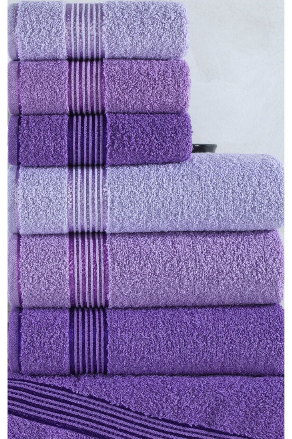 Binnur Home Alia 6-Piece Bath Towel Set | Bath Set 5