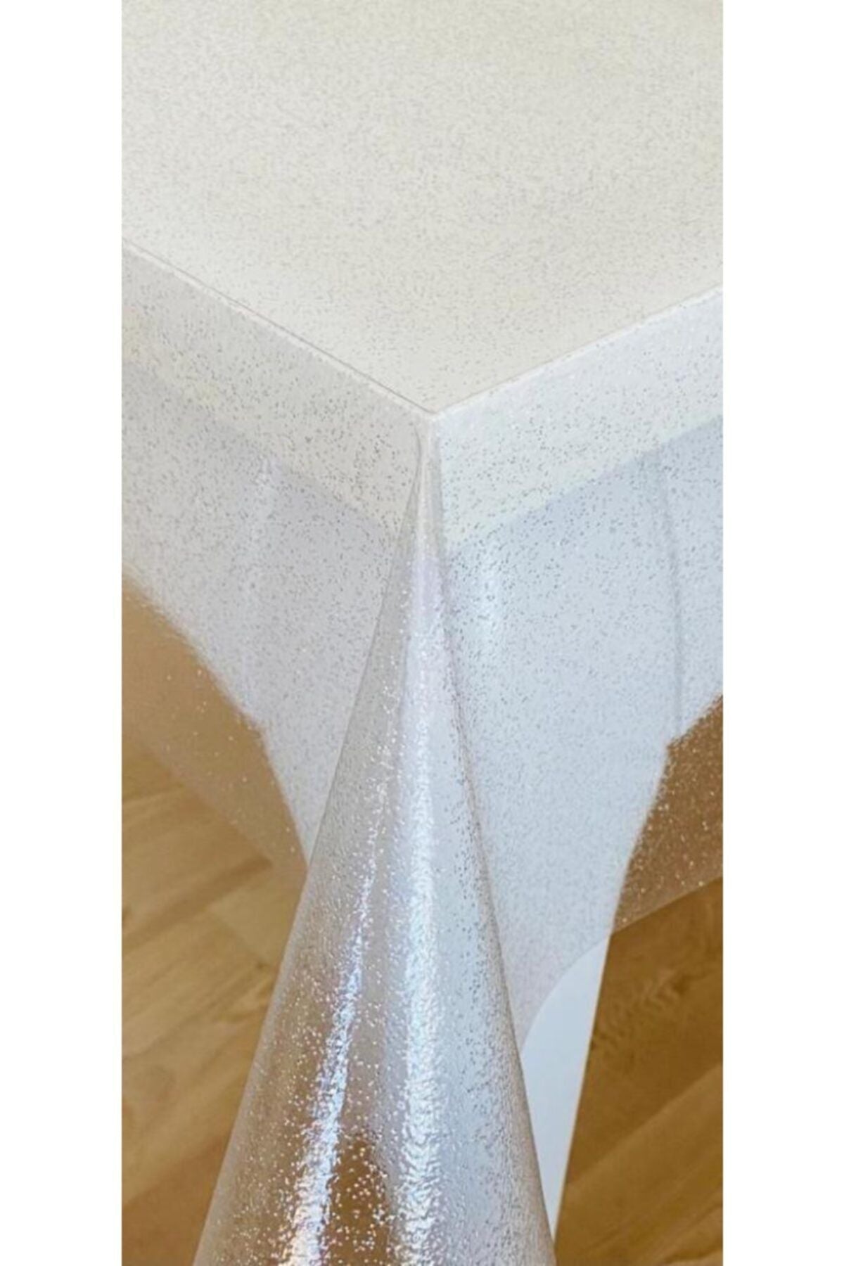 Aksu Mefrusat Glitter Transparent PVC Tablecloth Thickness: 0.18mm 2