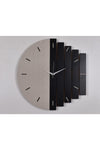 İnfigo Concept Decorative Wooden Black Vizon Wall Clock 43 Cm - Rhythm 4