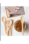 AYDIN ADA HOME 6-Piece Wooden Spice And Honey Spoon Fma03454 1