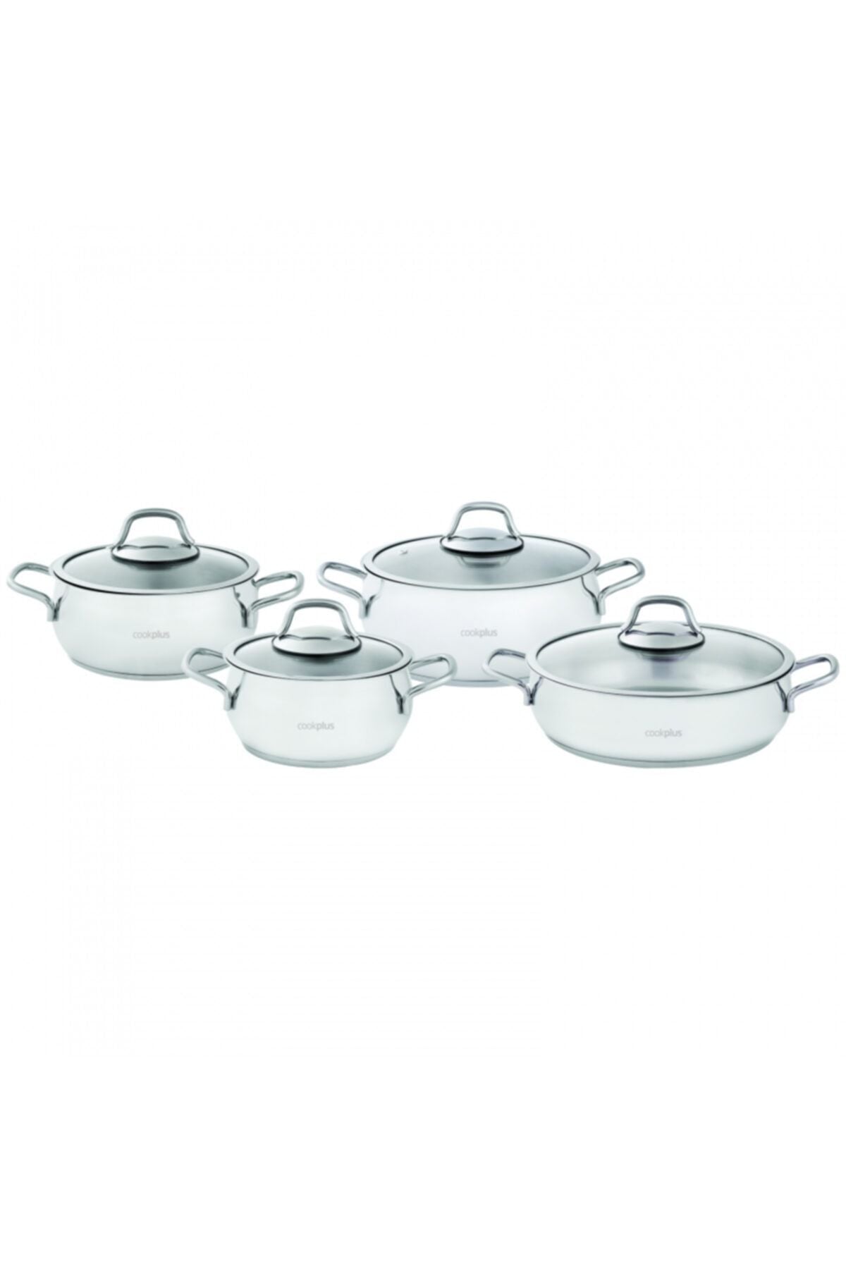 Cookplus Heybeli 8-Piece Steel Cookware Set 3