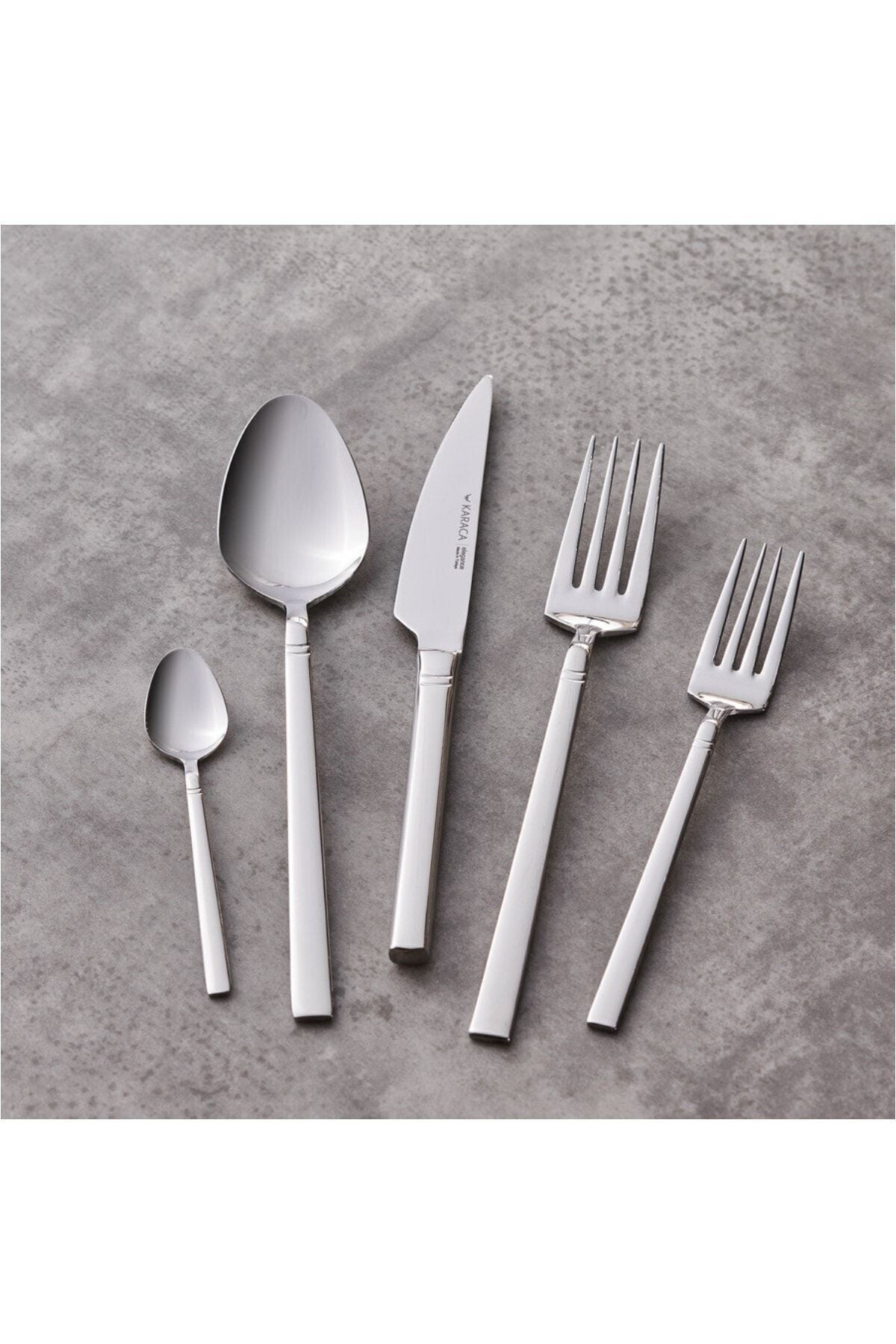 Karaca Evora Cutlery Set 60 Pieces for 12 People 1