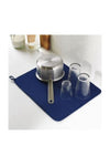 IKEA Bamboo Dish Drying Mat, Dark Blue, 44x36 Cm 1