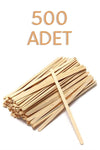 Yetkin Plastik Wooden Tea Coffee Stirrer 500 Pieces 4