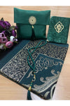 AYHANHOME 4-Piece Shantung Bag Gift Prayer Rug Set 1