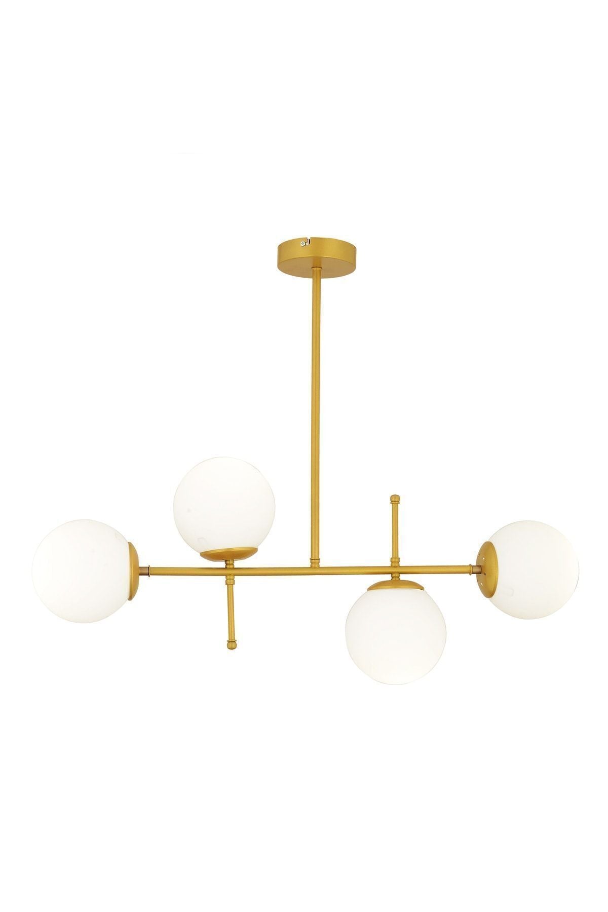 Apliqa Günay 4Lü Gold Modern Kitchen Dining Table Top Bedroom Living Room Chandelier 2