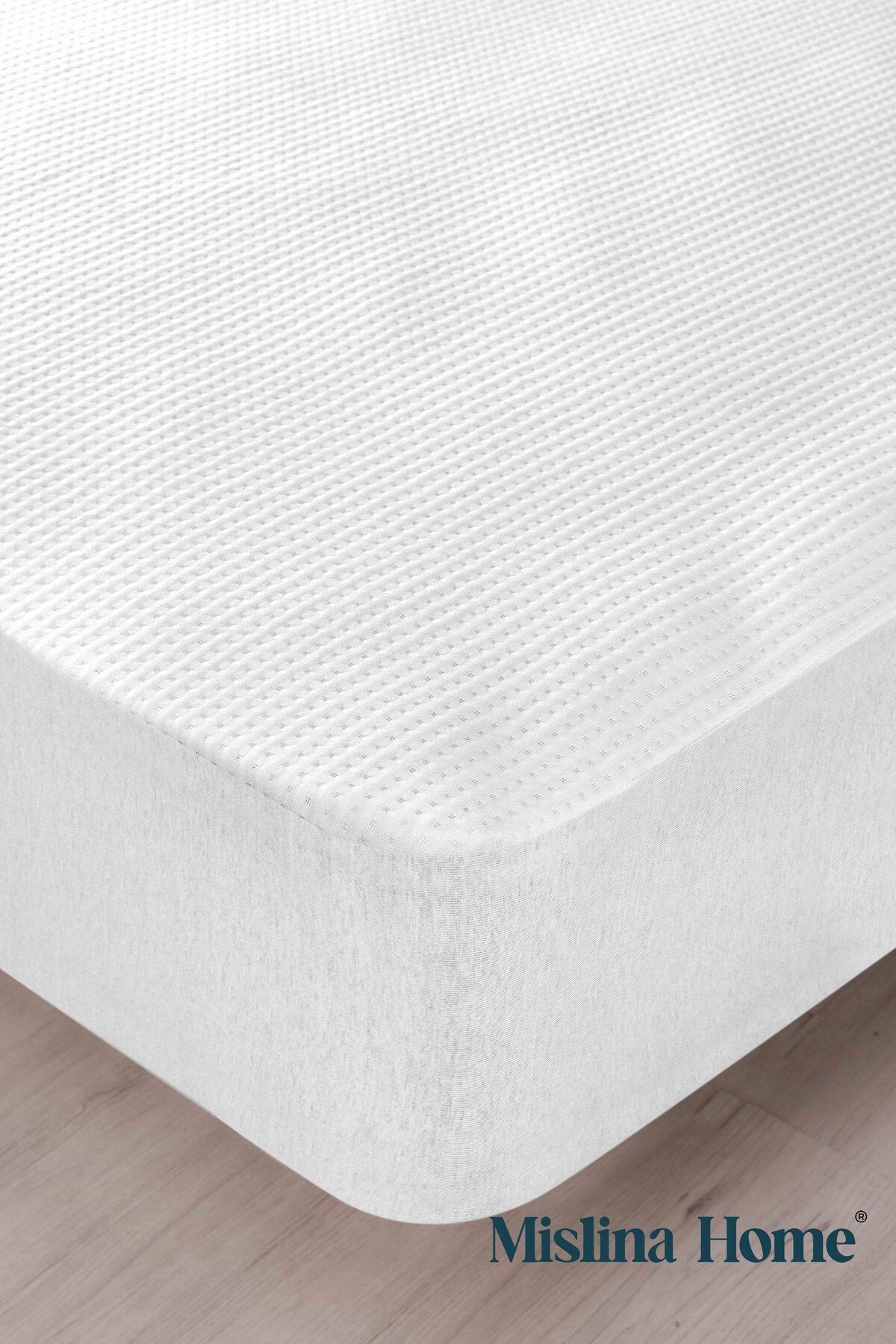 Mislina Home Premium Liquid Waterproof Fitted Full Edge Baby Child Mattress Protector Pad 6