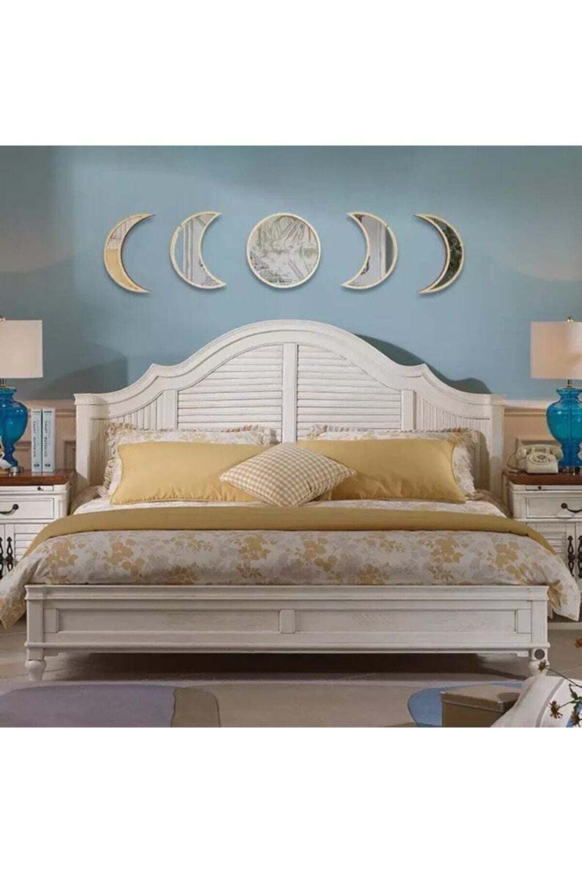 Beyza 5-Piece Moon Phase Wall Mirror Set Plexi 2