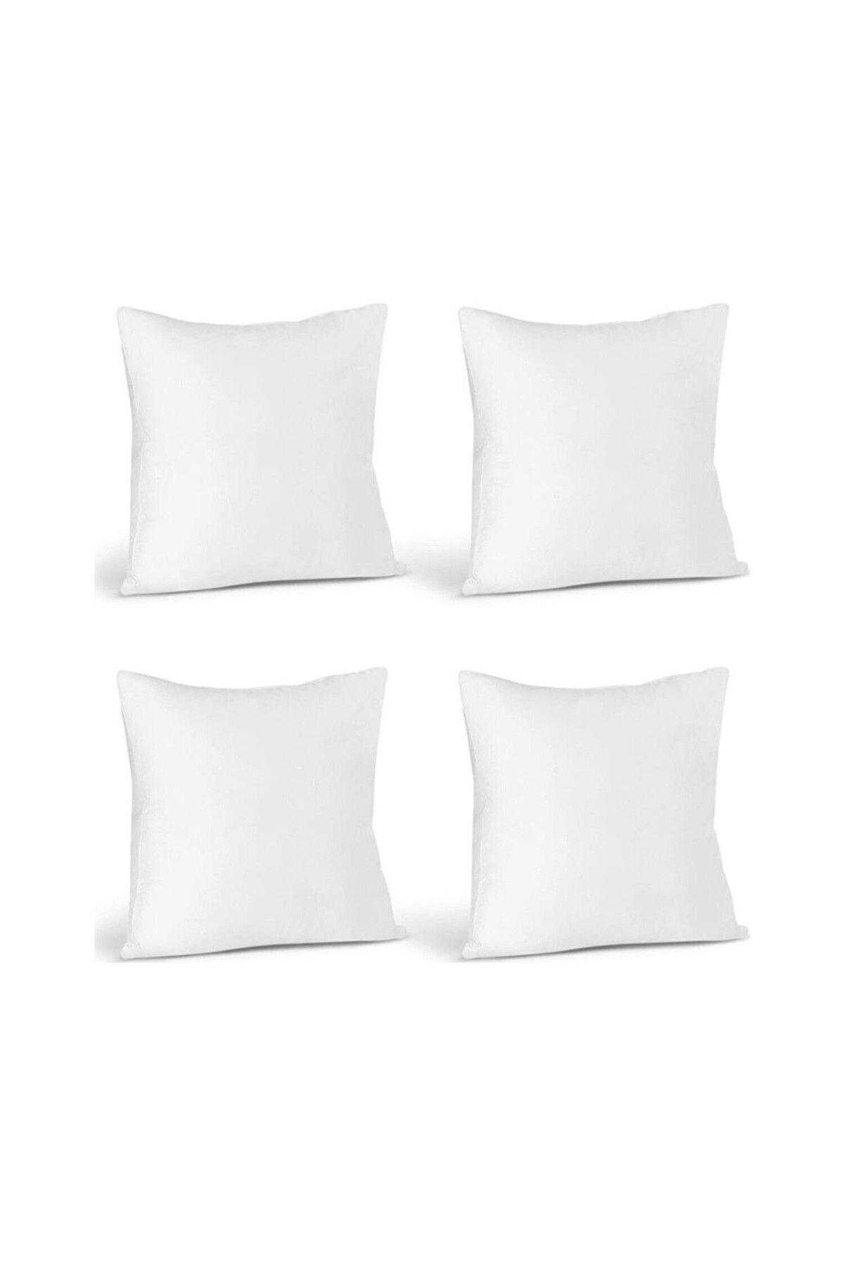 İzgi Concept 4 Pieces Cushion Inner Pillow 43x43 Cm Extra Plump 100% Silicone Fill High Quality 350gr 6