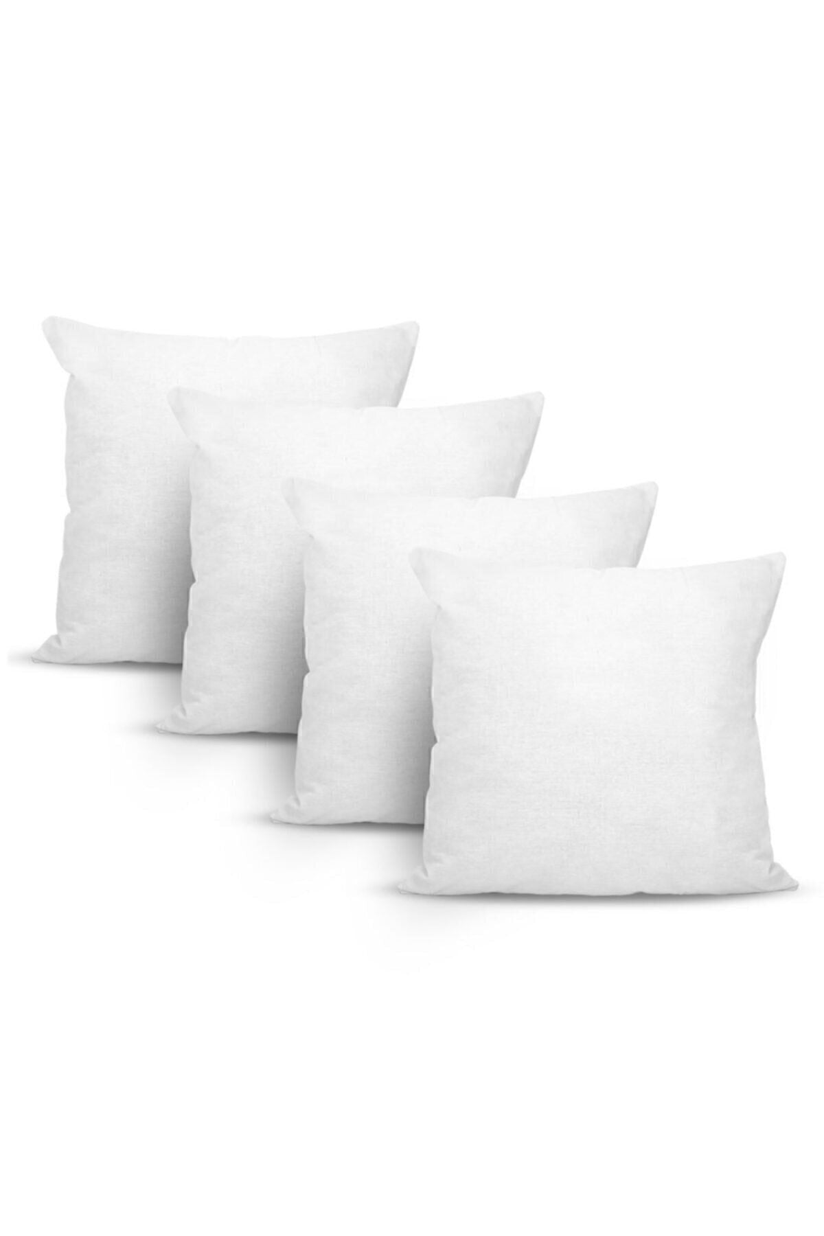 CestelBox Super Quality Pillow Cushion Inner Silicone Bead Fiber Filling - 43x43 cm - 4 Pieces 1