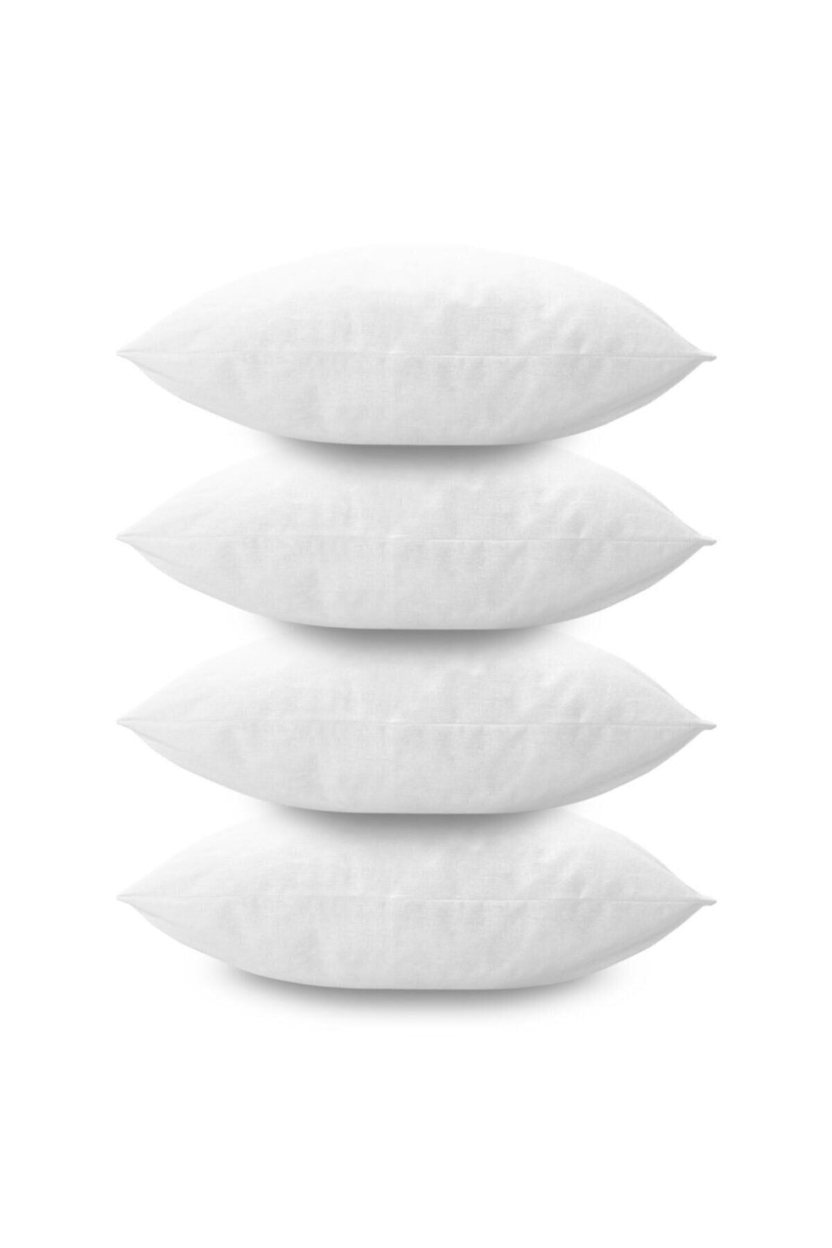 CestelBox Super Quality Pillow Cushion Inner Silicone Bead Fiber Filling - 43x43 cm - 4 Pieces 2