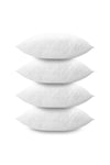 CestelBox Super Quality Pillow Cushion Inner Silicone Bead Fiber Filling - 43x43 cm - 4 Pieces 2