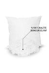 CestelBox Super Quality Pillow Cushion Inner Silicone Bead Fiber Filling - 43x43 cm - 4 Pieces 3