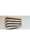 Perhal Perde Ve Halı Brown Cream Striped Balcony Curtain, Balcony Awning Canvas, Balcony Sunshade 5