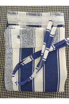 Perhal Perde Ve Halı Blue White Striped Balcony Curtain, Balcony Tent Tarp, Balcony Sunshade 1