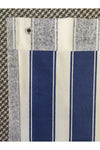 Perhal Perde Ve Halı Blue White Striped Balcony Curtain, Balcony Tent Tarp, Balcony Sunshade 3