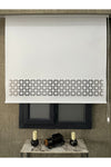 VOLPER MEKANİK Volper Lzr20 Laser Cut Zebra And Roller Blind White 1