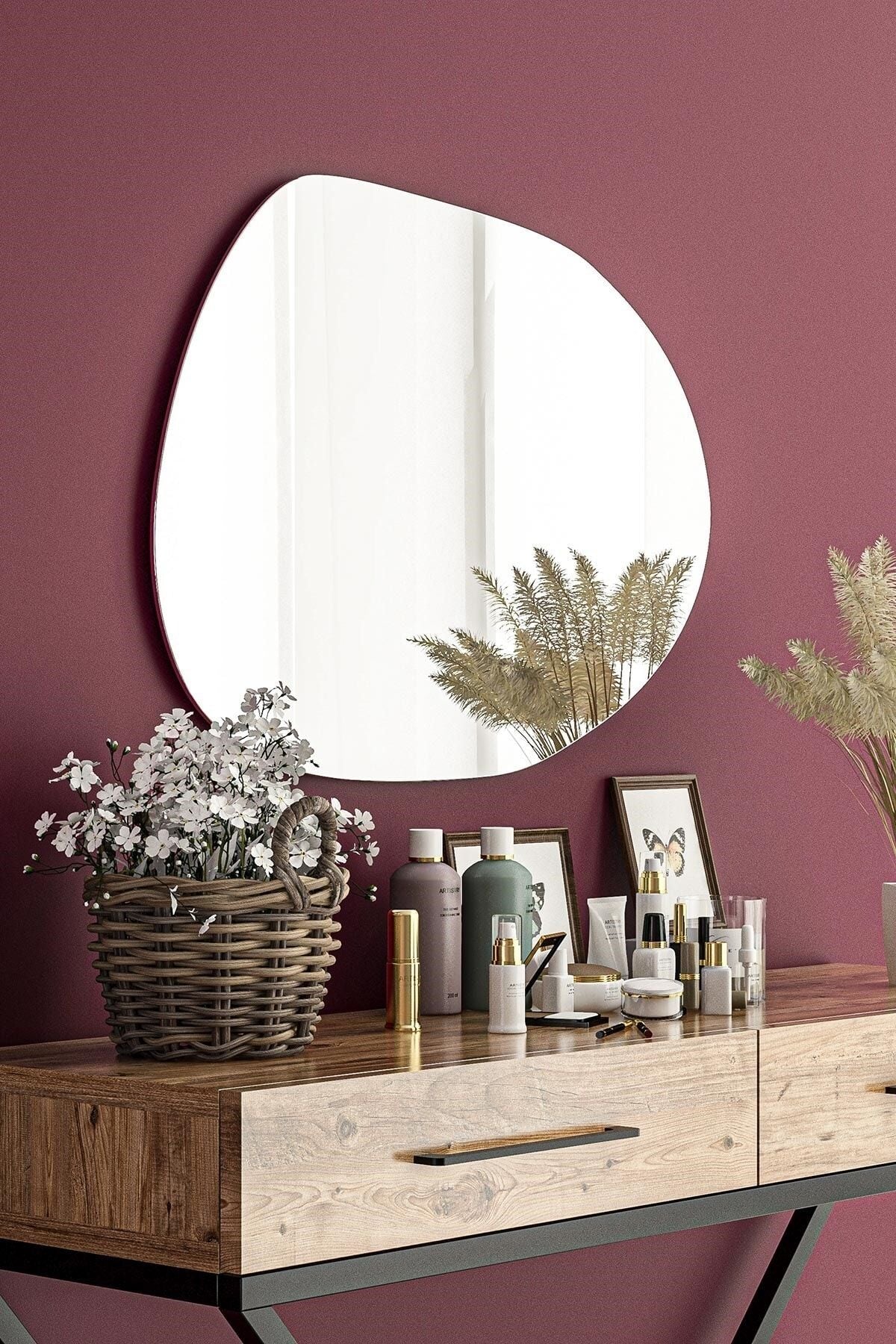 Bluecape California 75*55cm Asymmetric Mirror 3