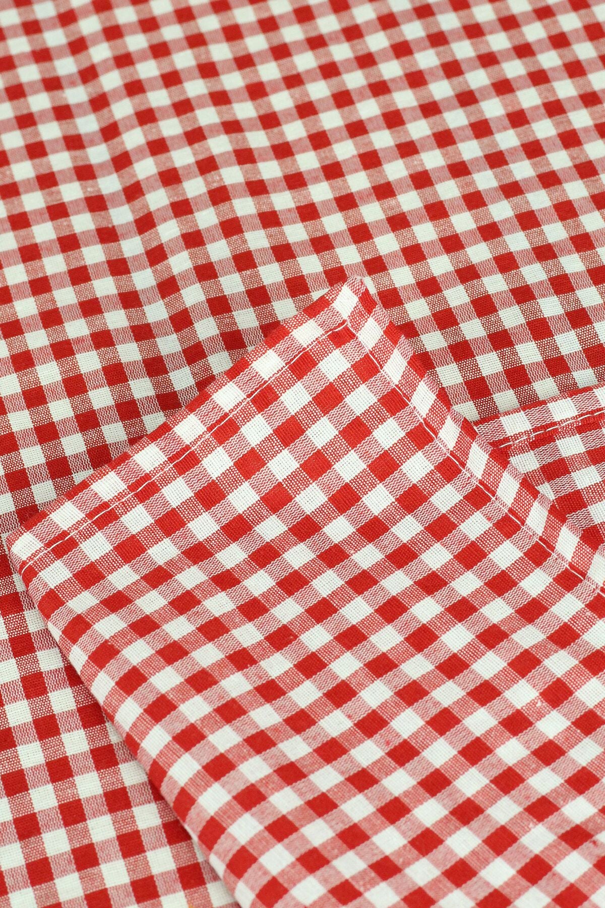 Soft Kare Small Square Patterned Checkered Tablecloth, Table Cloth, Picnic Blanket 4