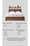 Decovilla Quilted Fitted Mattress Protector Sheet 2