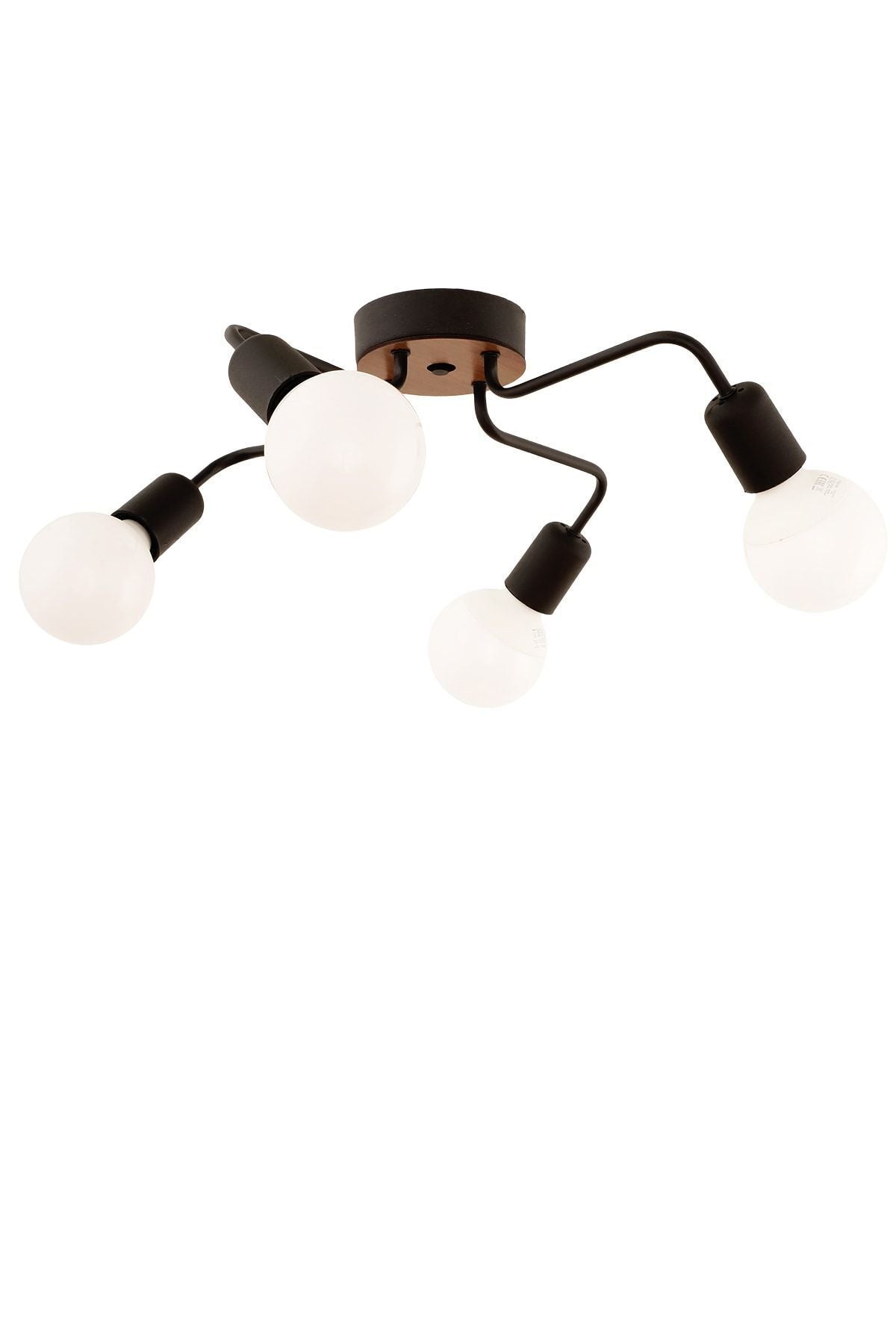 Begüsa Ahtapot 4-Lü Modern Black Chandelier 1