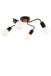 Begüsa Ahtapot 4-Lü Modern Black Chandelier 1