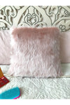 Lostello Home Plush Pillow Cover - Powder Pink 2