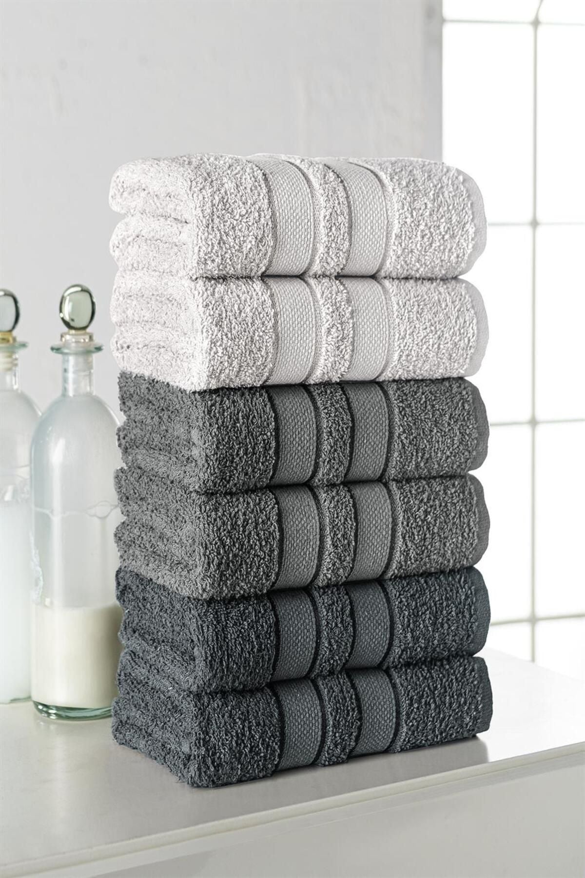 Mürdüm Home Lia Towel Set 6 Pieces 50x85 1