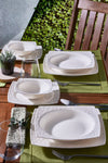 Güral Porselen Vivente 24 Piece 6 Person Bone Dinner Set 1