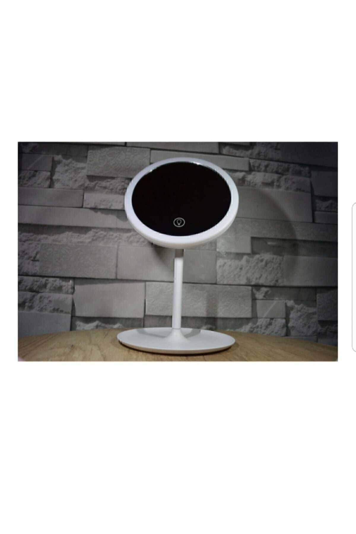 Molto Touch LED Lighted USB Round Desktop Makeup Mirror 3