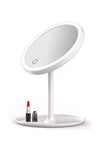 Molto Touch LED Lighted USB Round Desktop Makeup Mirror 4