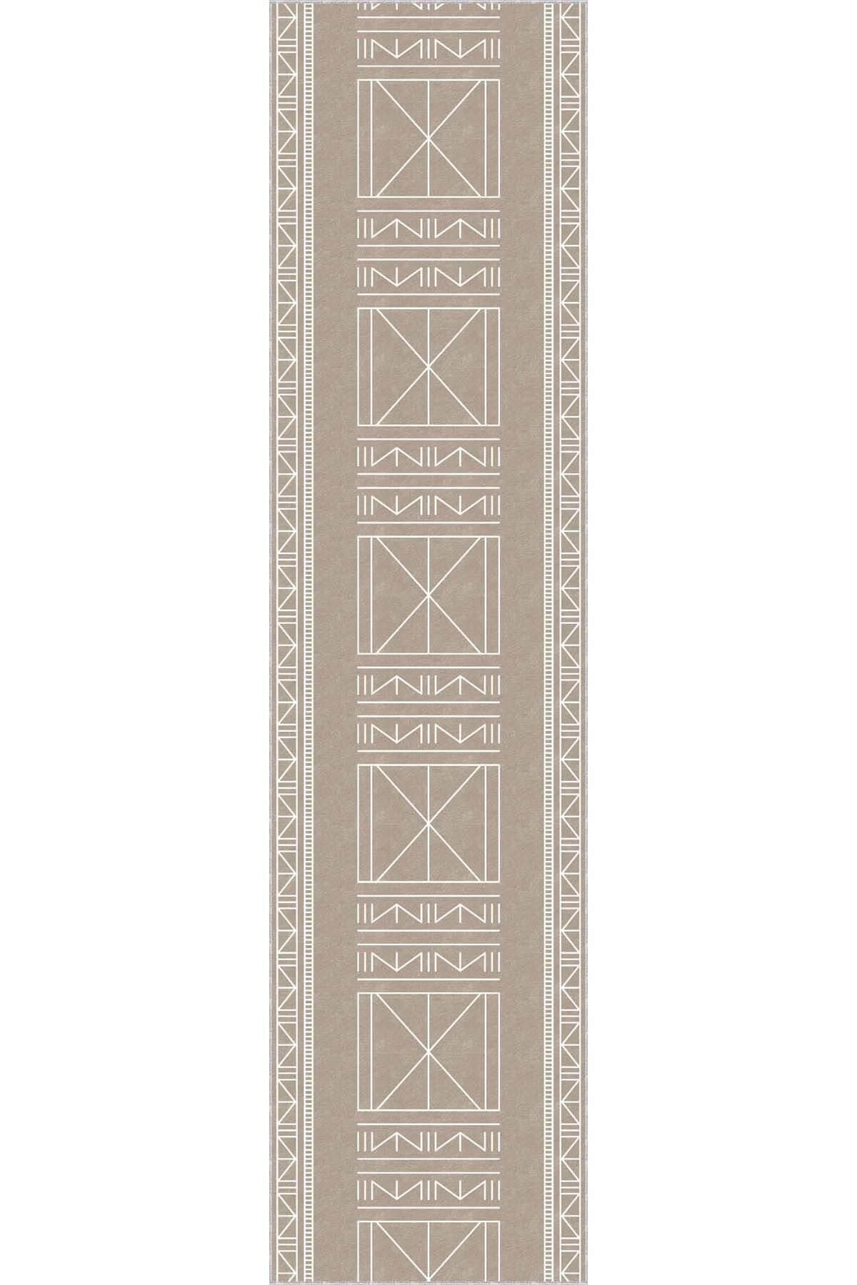 NeluxHome Machine Washable Non-Slip Scandinavian Cut Runner Rug Ar515 2