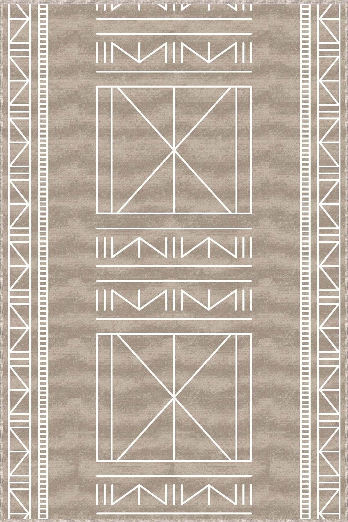 NeluxHome Machine Washable Non-Slip Scandinavian Cut Runner Rug Ar515 3