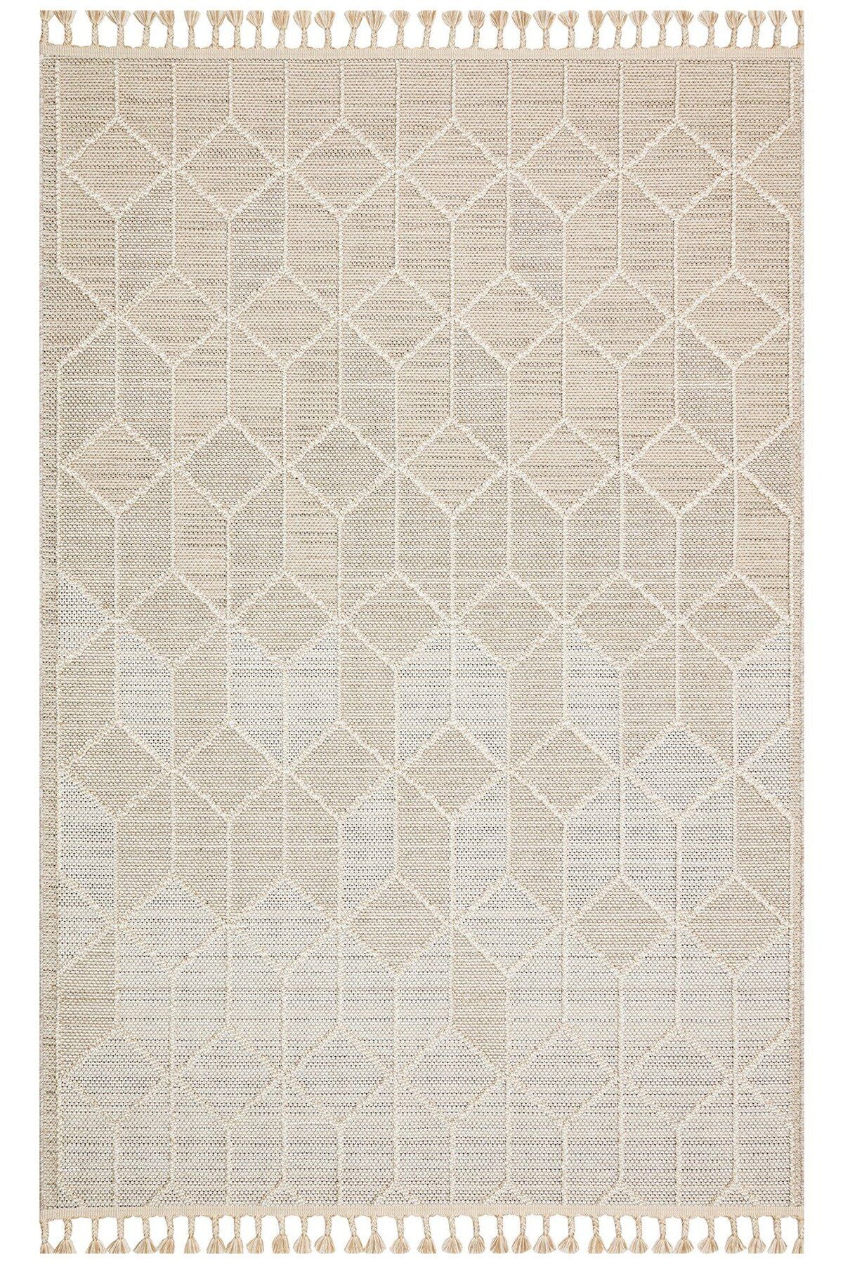 Eko Halı Soho Sh 03 Beige Non-Shedding Woven Modern Machine Rug 1