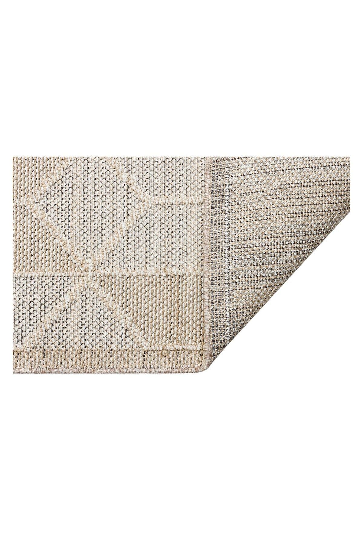 Eko Halı Soho Sh 03 Beige Non-Shedding Woven Modern Machine Rug 5