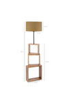 HOMING Fabric-Shaded Modern Shelf Floor Lamp Ayd-2902 3