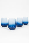 Rakle New Iconic 4-Piece Water Glass Set Blue 425 Cc 1