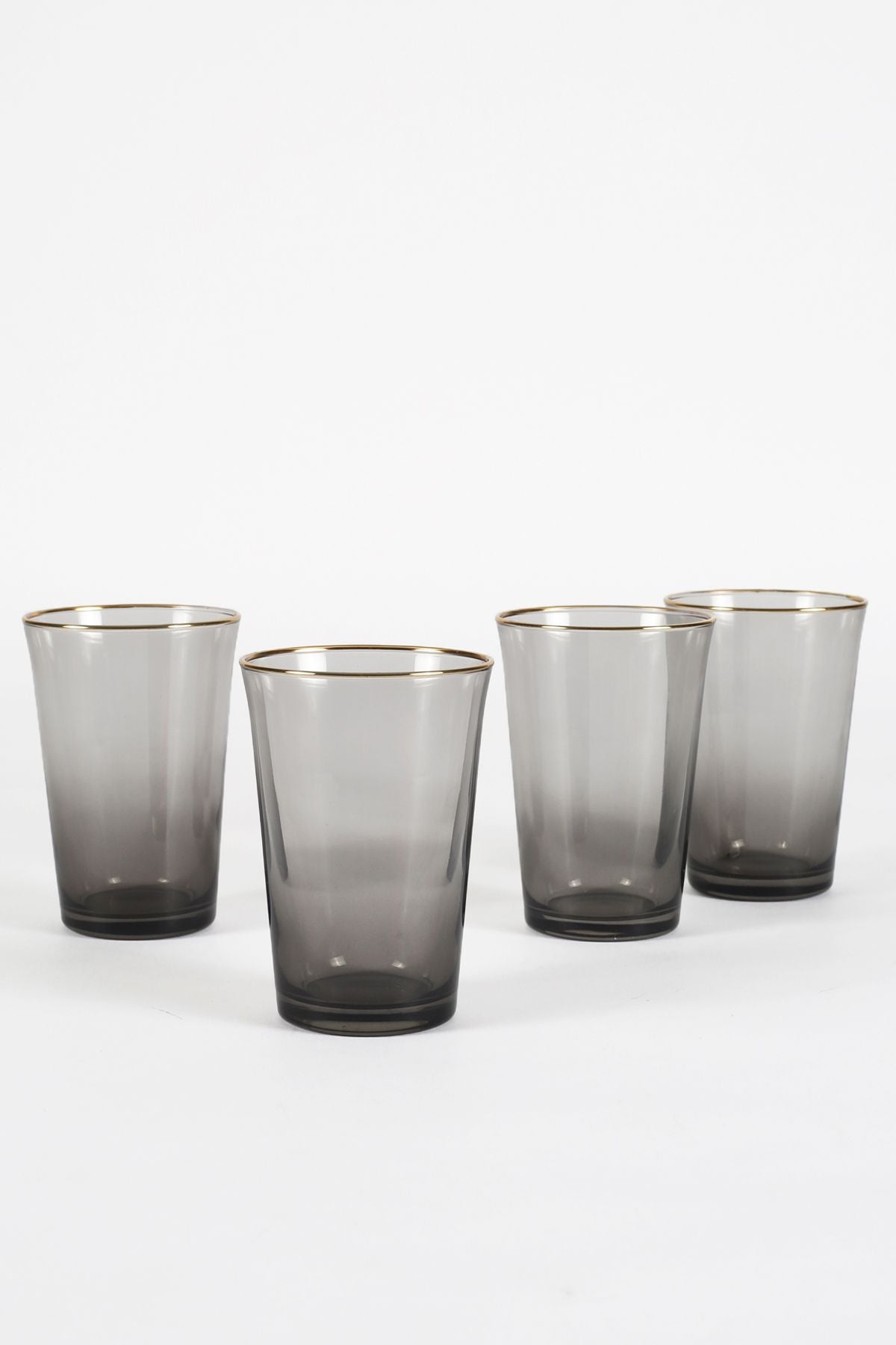 Rakle Gold Iconic 4-Piece Water Glass Set Smoke 290 Ml 1