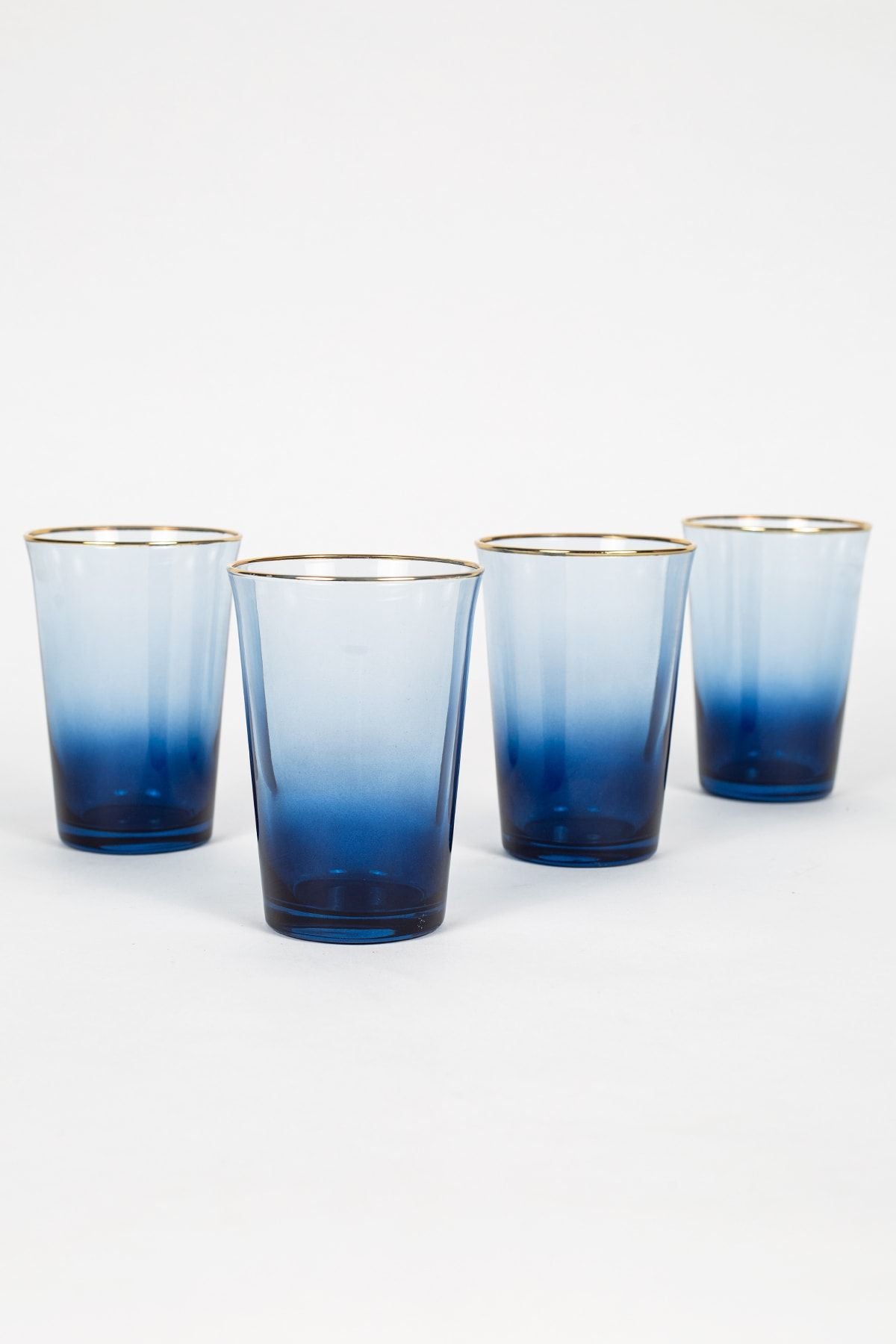 Rakle Gold Iconic 4-Piece Water Glass Set Blue 290 ml 3