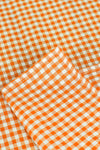 Soft Kare Small Square Patterned Gingham Tablecloth, Table Cover, Picnic Cloth 4