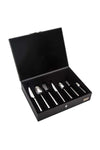 Nehir Dalyan Plain 89-Piece Leather Boxed Cutlery Set 4