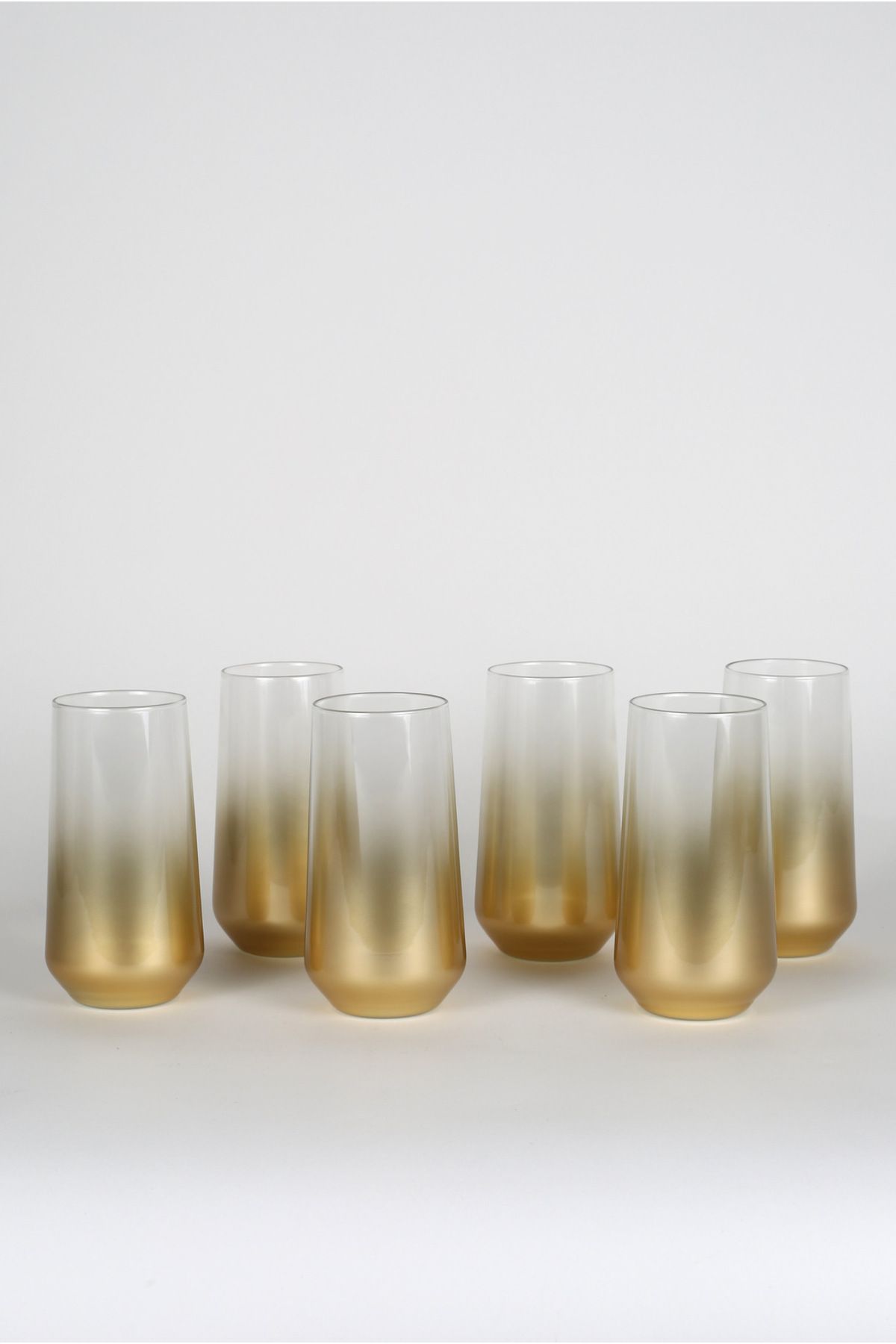 Rakle Glow 6-Piece Beverage Glass Set Gold 470 Cc 2