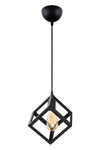 Begüsa Cube Single Black Chandelier 2