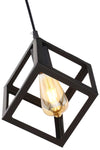 Begüsa Cube Single Black Chandelier 4