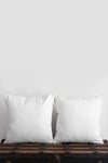 İzgi Concept 2 Pieces Premium White Interlining Pillow Inner Cushion 40x40 Cm 350gr Square Antibacterial Silicone Filled 1