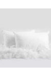 İzgi Concept 2 Pieces Premium White Interlining Pillow Inner Cushion 40x40 Cm 350gr Square Antibacterial Silicone Filled 3