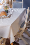 Vivamaison Raw Linen Tablecloth 1