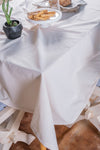 Vivamaison Raw Linen Tablecloth 2