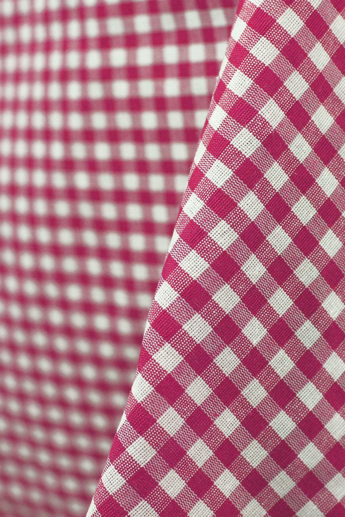 Soft Kare Small Square Patterned Gingham Tablecloth 5