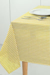 Soft Kare Small Square Pattern Gingham Tablecloth 1